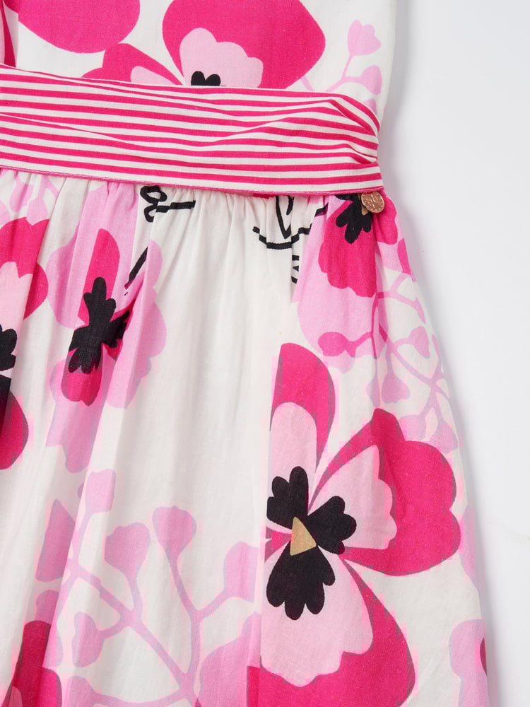 Angel & Rocket Pink Bella Printed Dress - Image 7 of 7