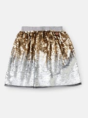 Angel & Rocket Gold Enya Sequin Skirt - Image 4 of 6