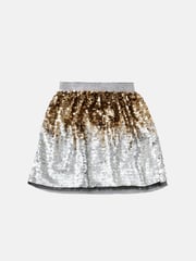 Angel & Rocket Gold Enya Sequin Skirt - Image 5 of 6