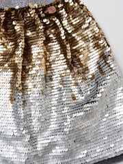 Angel & Rocket Gold Enya Sequin Skirt - Image 6 of 6