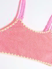 River Island Natural Girls Crinkle Textured Bikinis 2 Pack - Image 3 of 4