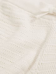 Off White/Orange - Reiss Bethany McLaren F1 Team Häkelshorts - Bild 5 von 5