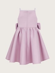 Monsoon Purple Two-Bow Scuba Dress - Image 3 of 4