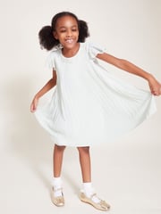 Monsoon Natural Nellie Pleated Bridesmaid Dress - Image 1 of 4