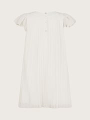 Monsoon Natural Nellie Pleated Bridesmaid Dress - Image 3 of 4