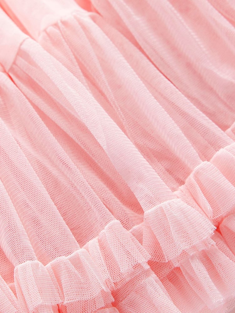 Boden Pink Tulle Ruffle Skirt - Image 3 of 3