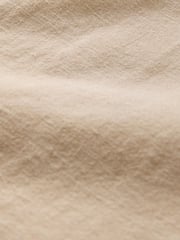 Gap Beige Linen-Cotton Short Sleeve Shirt - Image 5 of 5