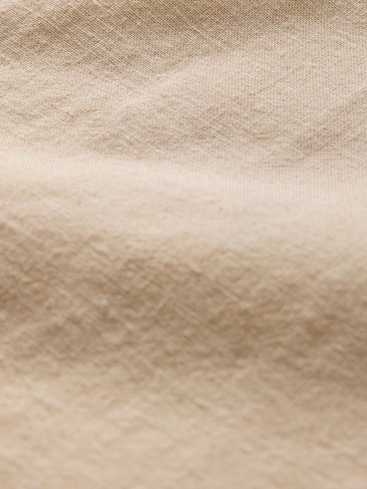 Gap Beige Linen-Cotton Short Sleeve Shirt - Image 5 of 5