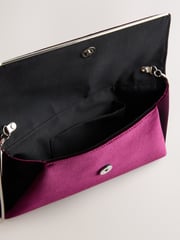 Berry Clutch Bag with Detachable Chain - Image 3 of 5
