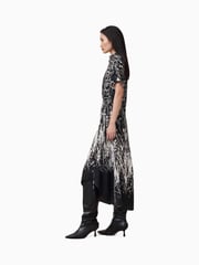 AllSaints Black Rosie Dress - Image 6 of 10