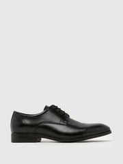 Schuh Ross Lace-Up Derby Black Shoes - Image 1 of 4