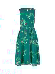 Yumi Green Daisy Print Skater Dress - Image 5 of 5