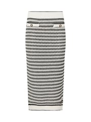 Star by Julien MacDonald Black Stripe Metallic Skirt - Image 1 of 1