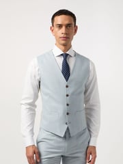 Antique Rogue Blue Blake Waistcoat - Image 1 of 2