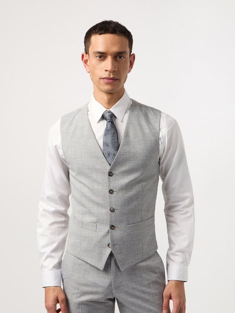 Antique Rogue Grey Montrose Pale Waistcoat - Image 1 of 2