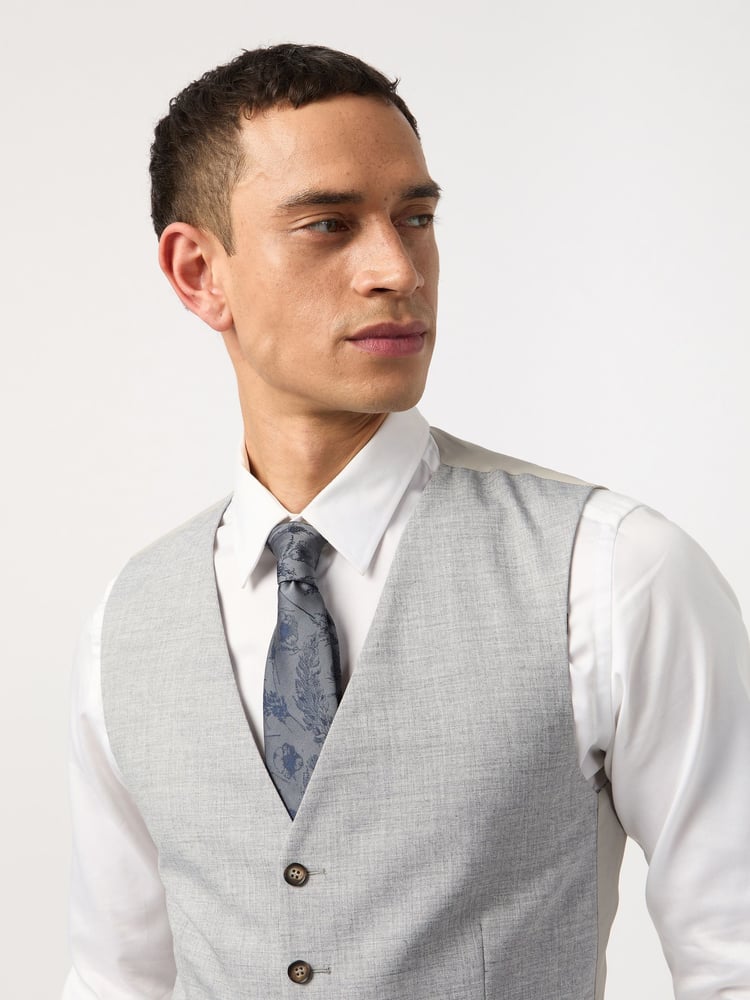 Antique Rogue Grey Montrose Pale Waistcoat - Image 2 of 2