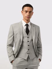 Antique Rogue Grey Check Jacket - Image 1 of 5