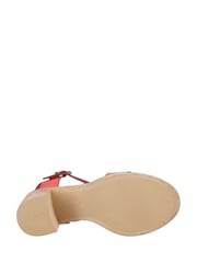 Hush Puppies Blue Georgia Cork Sandals - Image 4 of 4