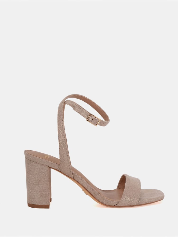 Novo Gold Martinez Block Heel Sandals - Image 2 of 6 Novo Gold Martinez Block Heel Sandals - Image 2 of 6