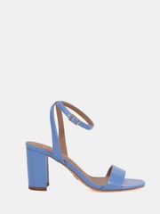 Novo Blue Wide Fit Martinez Block Heel Sandals - Image 3 of 5