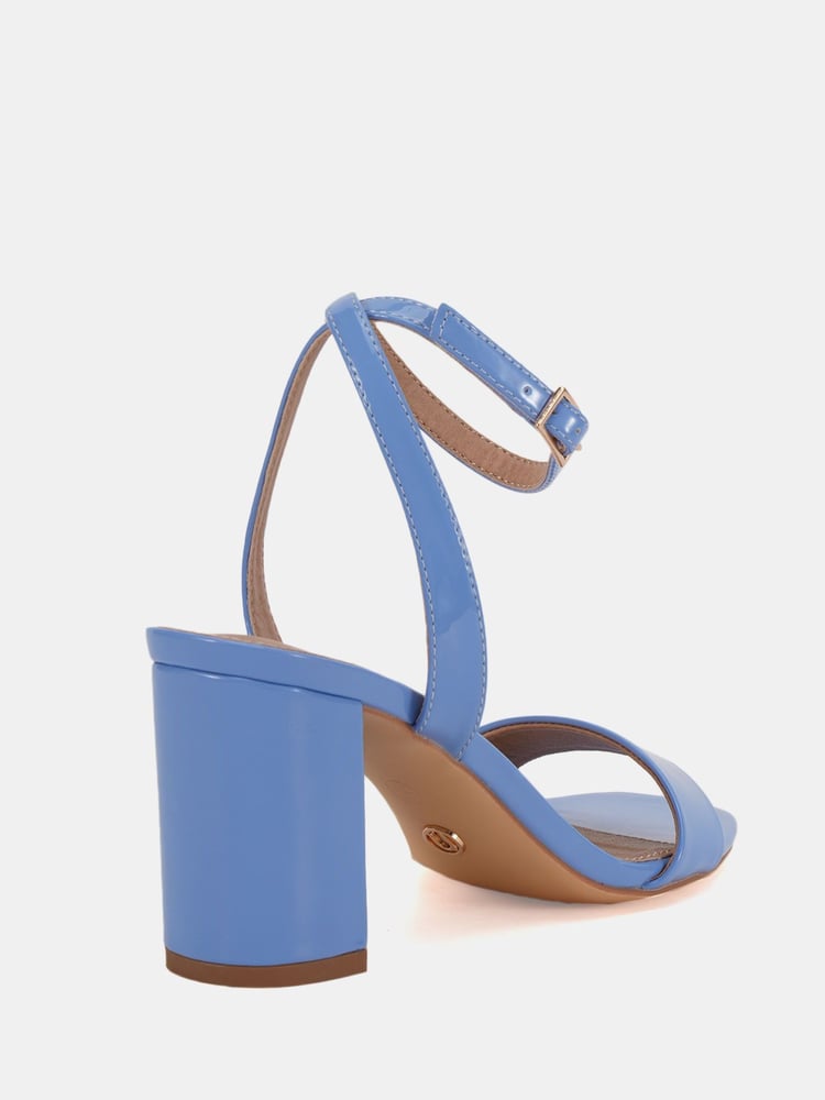 Novo Blue Wide Fit Martinez Block Heel Sandals - Image 5 of 5 Novo Blue Wide Fit Martinez Block Heel Sandals - Image 5 of 5