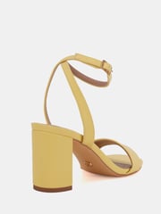 Novo Yellow Martinez Block Heel Sandals - Image 3 of 7