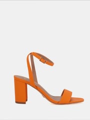 Novo Orange Martinez Block Heel Sandals - Image 2 of 6
