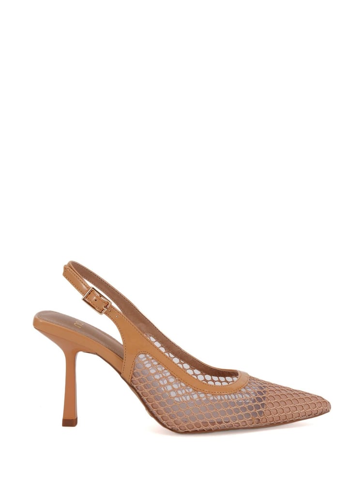 Novo Nude Ilona Mesh Point Slingback Courts - Image 2 of 6 Novo Nude Ilona Mesh Point Slingback Courts - Image 2 of 6