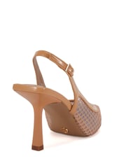Novo Nude Ilona Mesh Point Slingback Courts - Image 4 of 6