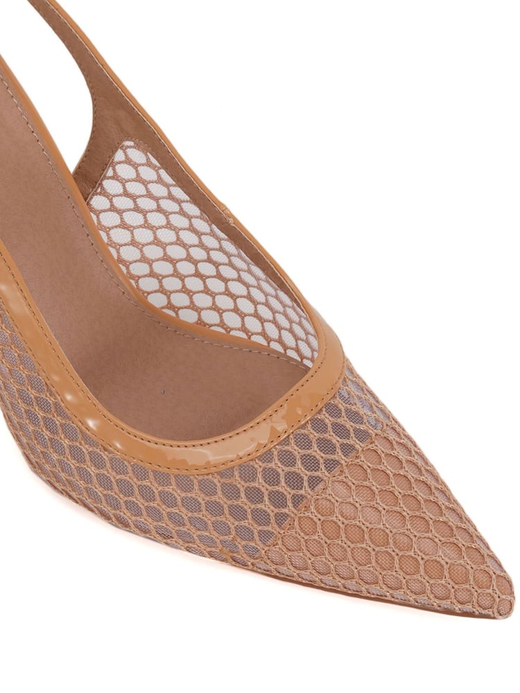 Novo Nude Ilona Mesh Point Slingback Courts - Image 6 of 6 Novo Nude Ilona Mesh Point Slingback Courts - Image 6 of 6