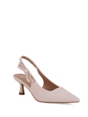 Novo Pink Indi Bow Low Heel Point Slingback Courts - Image 4 of 7