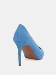 Novo Light Blue Wide Fit Impossible Point Court Shoes - Image 4 of 6