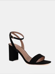 Novo Black Wide Fit Martinez Block Heel Sandals - Image 4 of 7