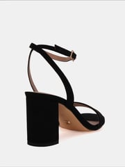 Novo Black Wide Fit Martinez Block Heel Sandals - Image 5 of 7