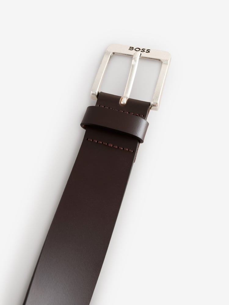 BOSS Brown Logo Belt - Image 2 of 2