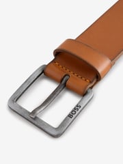 BOSS Brown Logo Belt - Image 2 of 3