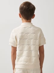 Reiss White Showdown 3-9 yrs McLaren F1 Team Speedmark Polo Shirt - Image 4 of 7