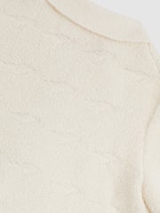 Reiss White Showdown 3-9 yrs McLaren F1 Team Speedmark Polo Shirt - Image 7 of 7