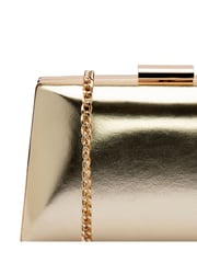 Gold - Lotus Clutch-Tasche mit Kette - Bild 3 von 4