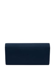 Marineblau/blau - Lotus Clutch-Tasche mit Kette - Bild 2 von 4