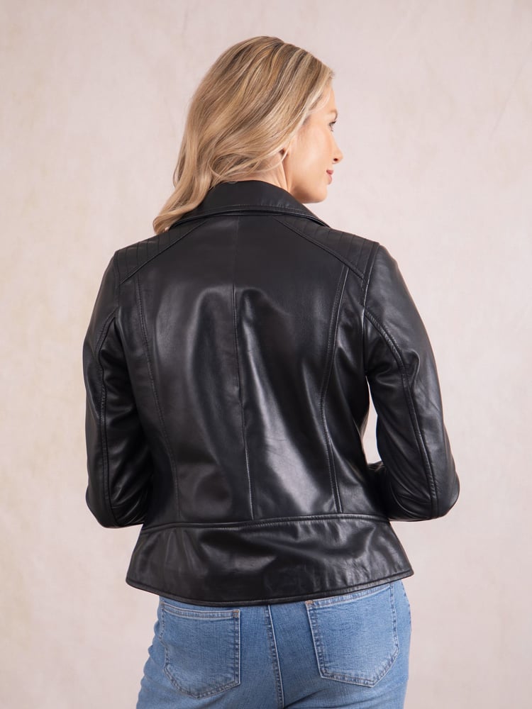 Lakeland Leather Black Tarraby Biker Jacket - Image 2 of 10