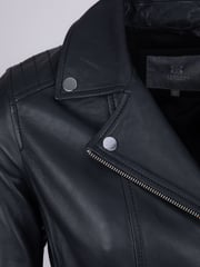 Lakeland Leather Black Tarraby Biker Jacket - Image 7 of 10