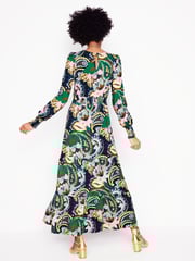 Boden Green Tabitha Tiered Jersey Dress - Image 2 of 6
