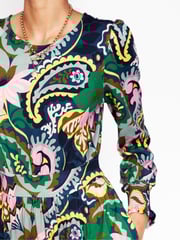 Boden Green Tabitha Tiered Jersey Dress - Image 4 of 6