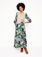 Boden Green Tabitha Tiered Jersey Dress - Image 5 of 6