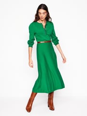 Boden Green Pru Scallop Trim Dress - Image 5 of 7