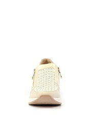 Lunar Barcelona Beige Wedge Trainers - Image 6 of 9