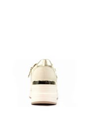 Lunar Barcelona Beige Wedge Trainers - Image 7 of 9