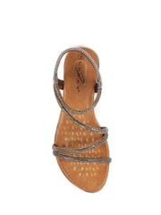 Lunar Grey Cortez Pewter Sandals - Image 7 of 8