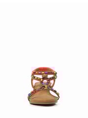 Lunar Orange Epsom Sandals - Image 5 of 8